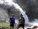 Waldemar & Walter bei den Krimmler Wasserfälle